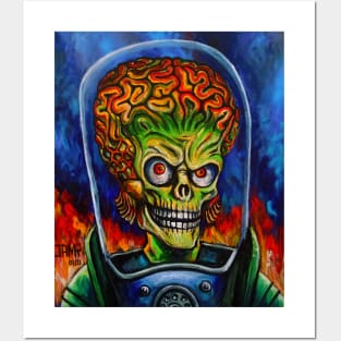 Mars Attacks Posters and Art